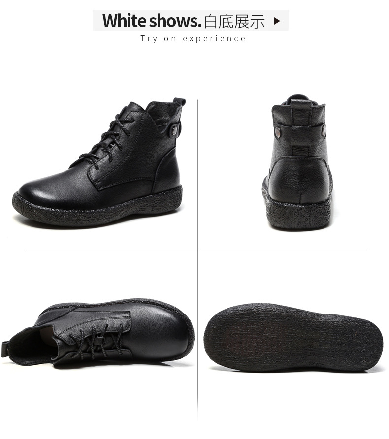 Bottes femme INFOHOMME en En cuir - Ref 3354726 Image 21