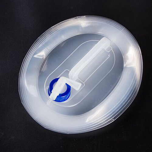 PE folding water bag telescopic bucket food grade outdoor portable emergency water storage bottle car camping 3L-15L