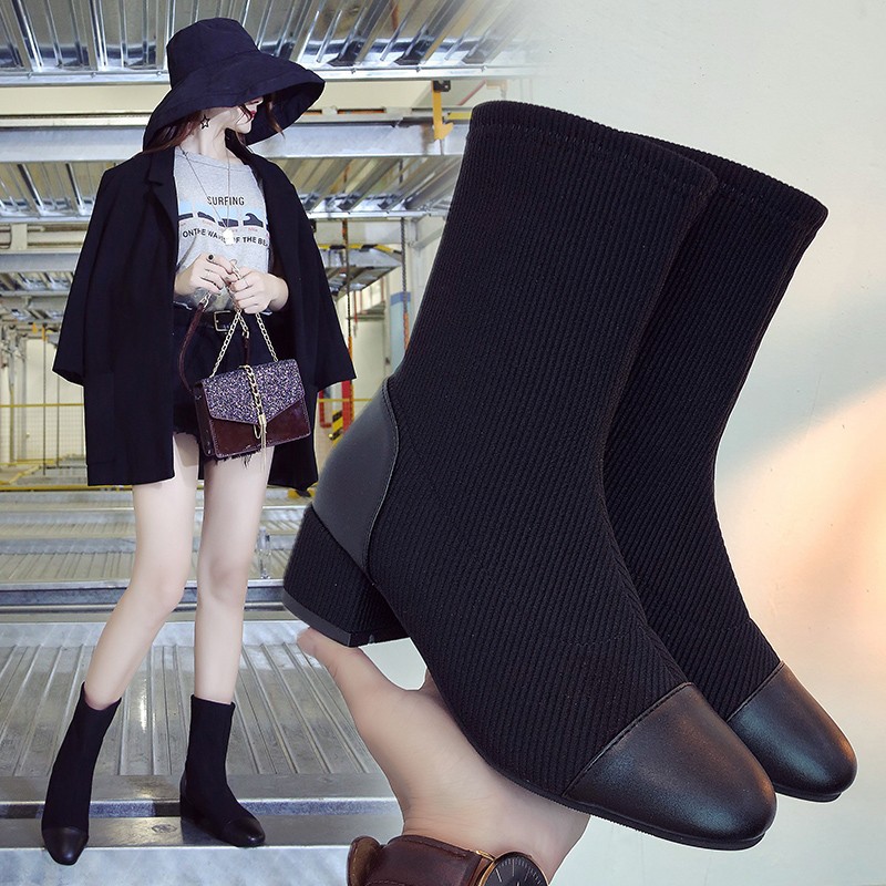 Bottes femme en PU artificiel - Ref 3355205 Image 34