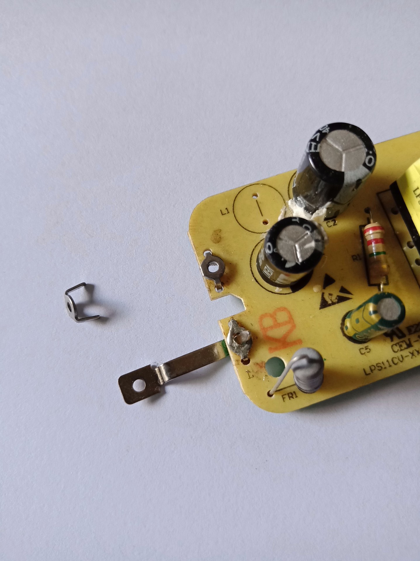 单面线路板辅助焊接铁片