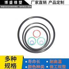 黑色丁腈橡胶密封圈 专业工业仪器密封圈 O型密封圈厂家直销