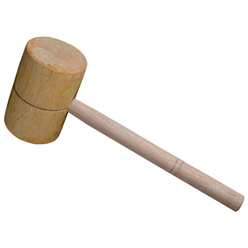 High-quality natural huangtan wood mallet, small, medium, and large mallets, woodpecker, installation hammer, hard wood mallet