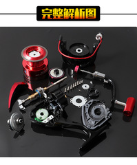 漁輪 無間隙魚輪 金屬魚輪 漁線輪 繞線輪 魚線輪 搖輪 軸輪 滑輪