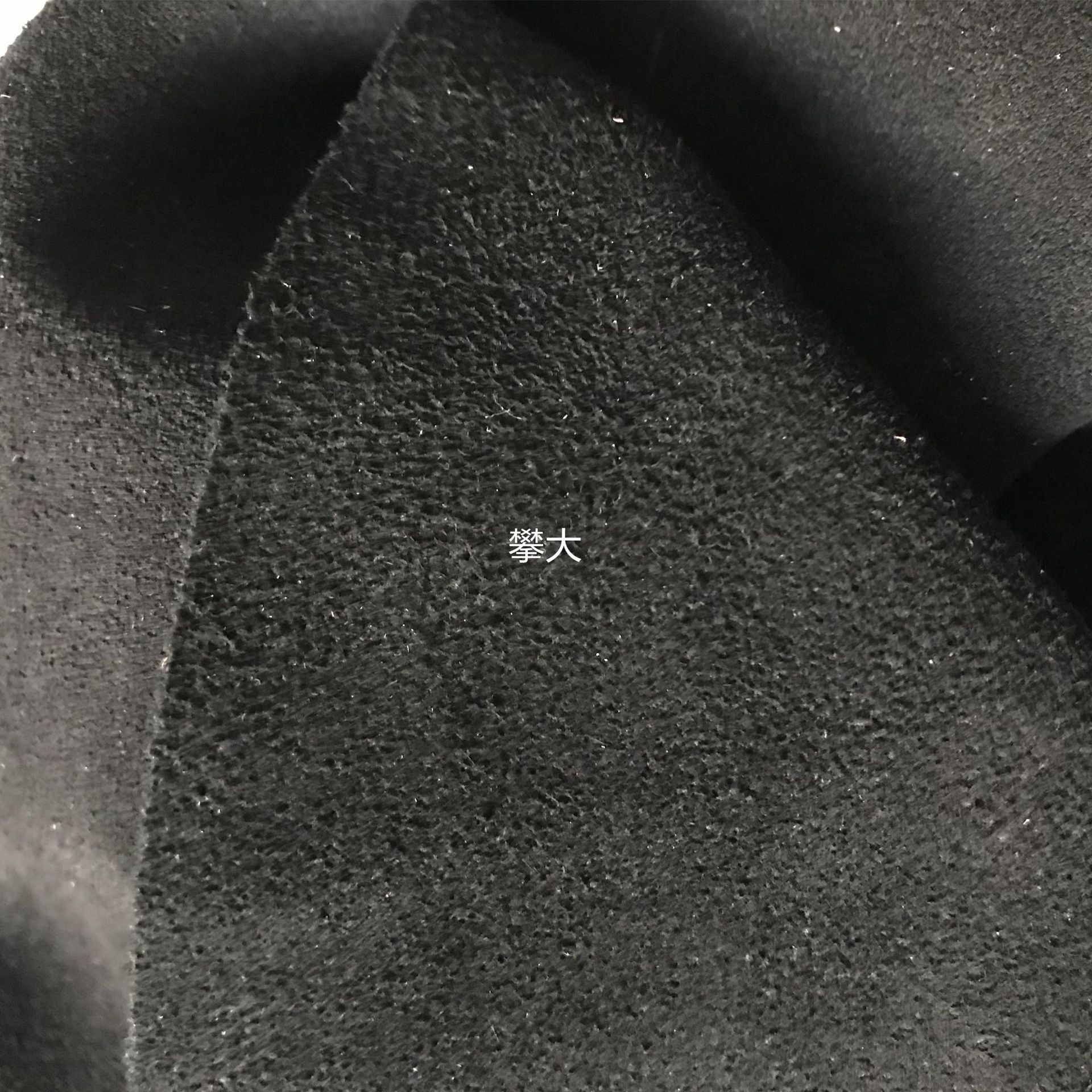 牛2层反绒 黑色现货鞋面革 牛皮绒面彩色现货 牛皮绒黑色