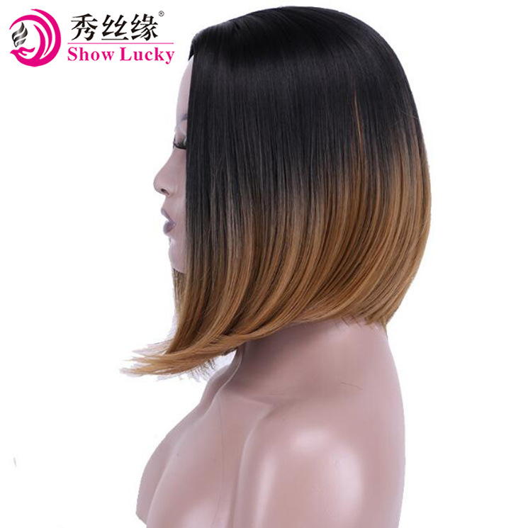 European and American women's wigs synthetic hair Bobo T1b / 27 short hair and wig manufacturers