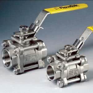 三片式A105锻钢球阀 NPT螺纹高压球阀