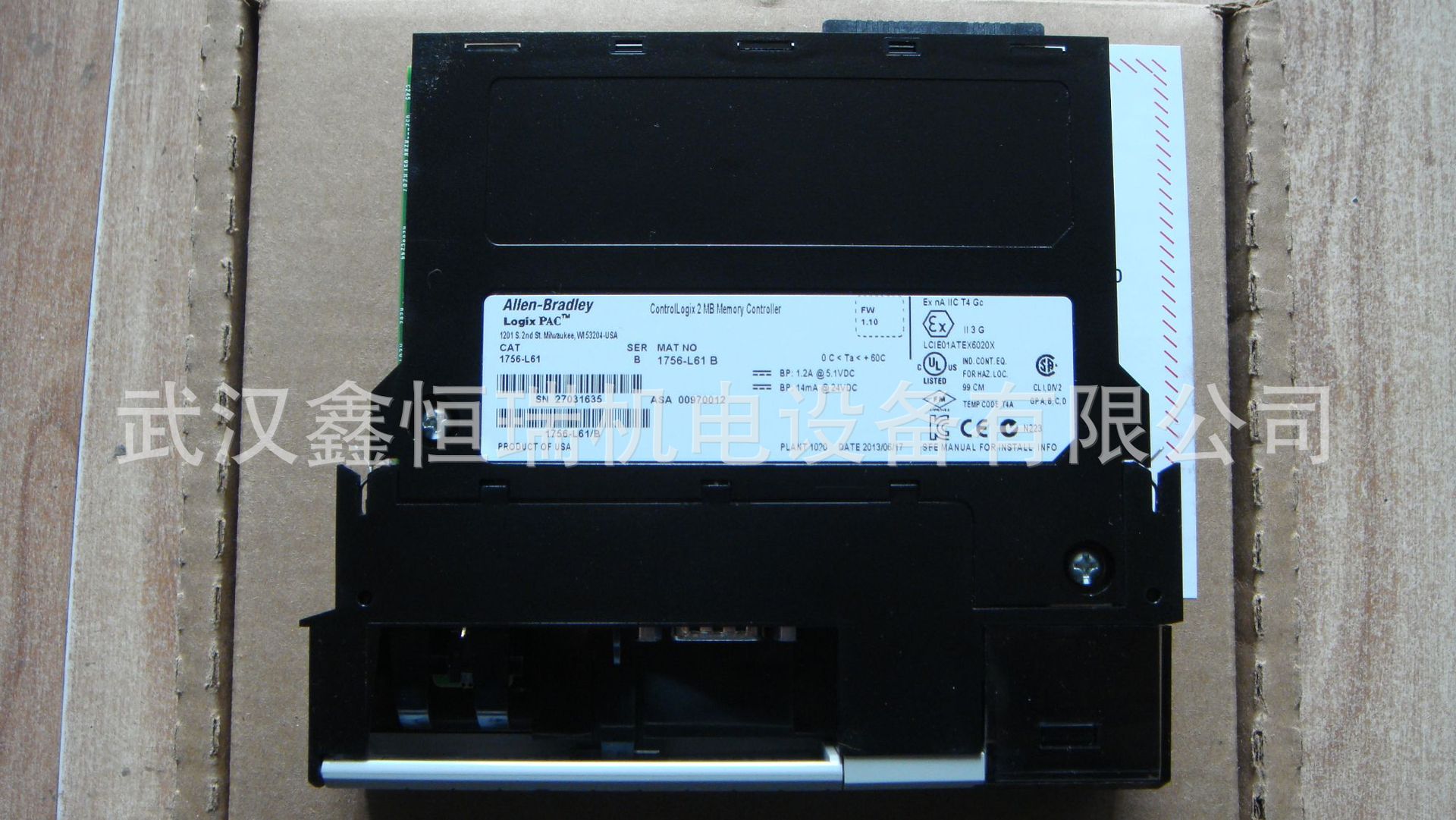 美国ABplc模块1756-L61 全新原装正品