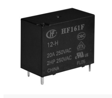 HF161F-12-HT宏发继电器 4脚一组常开20A250VAC