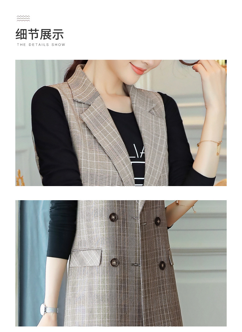 Gilet femme en Mélange de fibres chimiques - Ref 3316991 Image 23