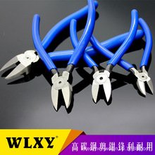 WLXY水口鉗6寸斜口鉗子工業級剪線鉗斜口鉗電子迷你剪模型剪偏口