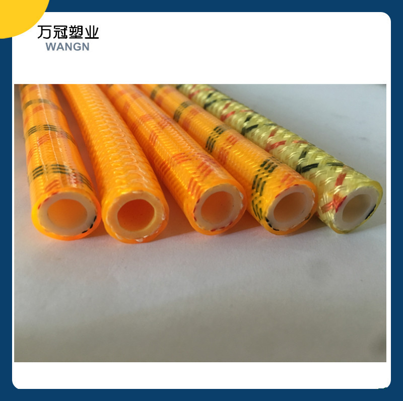厂家批发 pvc高压管 编织软管8mm 喷雾打药机水管 60bar 50m 100m
