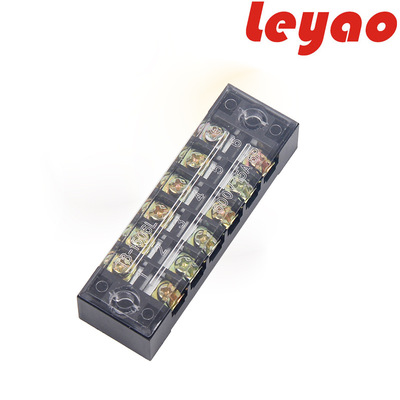 乐瑶电气TB接线端子 TB1506铁接线排 固定式端子 导轨端子|ru