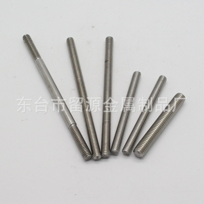 stainless steel Thread Studs Teeth stainless steel Screw rod Double head bolt Screw calibration