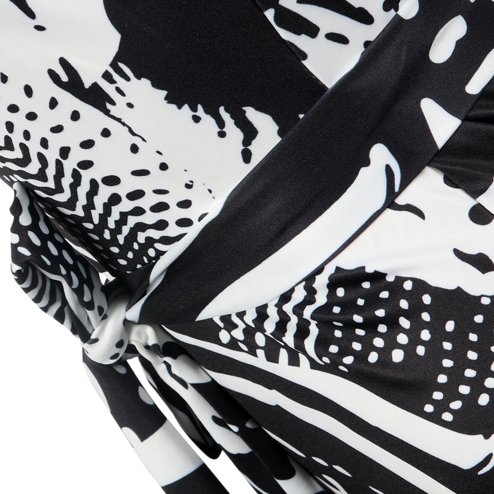 halter printed zipper jumpsuit Nihaostyles wholesale clothing vendor NSTYF72963