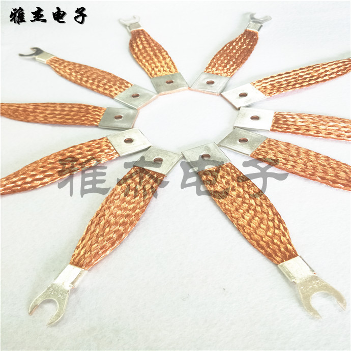 幕墙专用25平方防雷铜导线 柔性导电铜索 镀锡铜接地线 跨接线 软