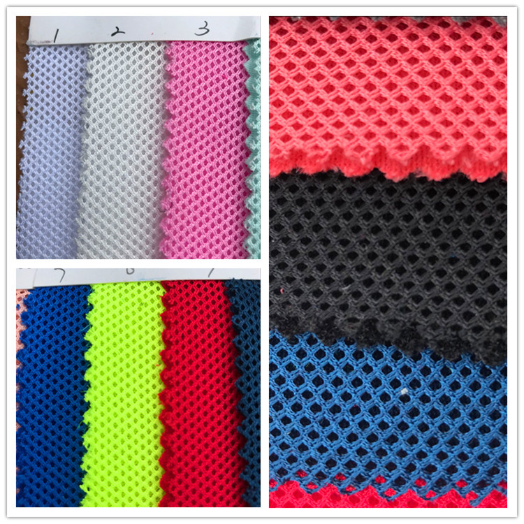 厂家直销 各类规格现货三层网空气层 特殊三明治鞋材网 吸汗排臭