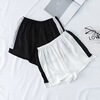 Safety trousers Anti emptied Easy Korean Edition Side stripe Three minutes of pants Thin section Leggings summer DK23