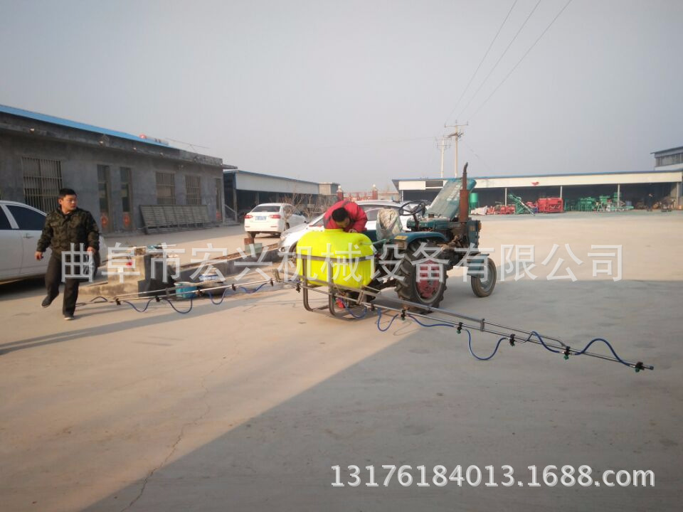 蔡甸区四轮车拖拉机后悬挂打药机 皮带式拖拉机喷雾器厂家促销