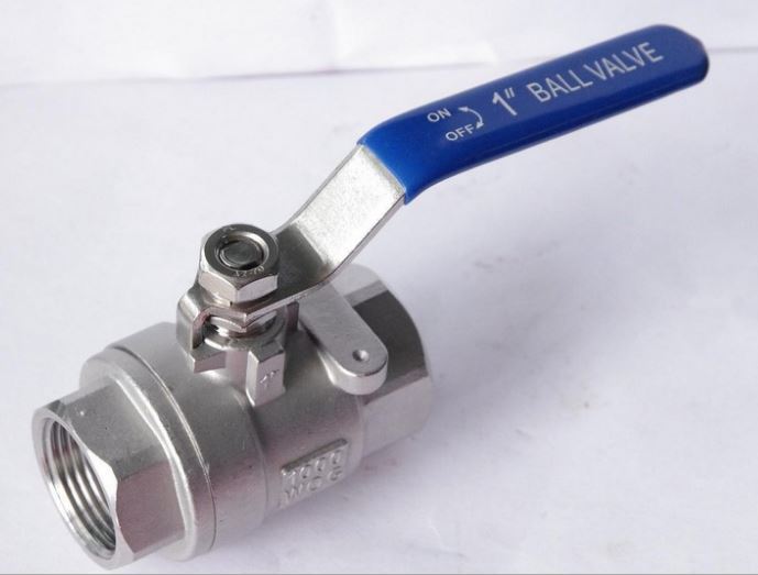 两片式球阀DN15 DN20 DN25，螺纹球阀，不锈钢球阀，Q11F-16P