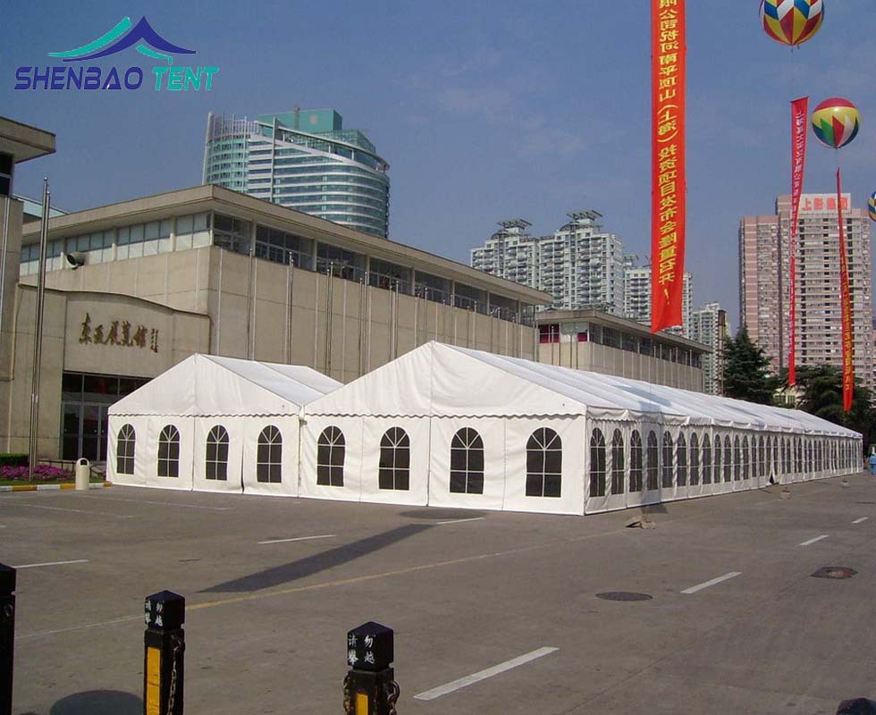 新楼盘开业活动篷房 户外展览铝合金人字顶欧式大帐篷tent