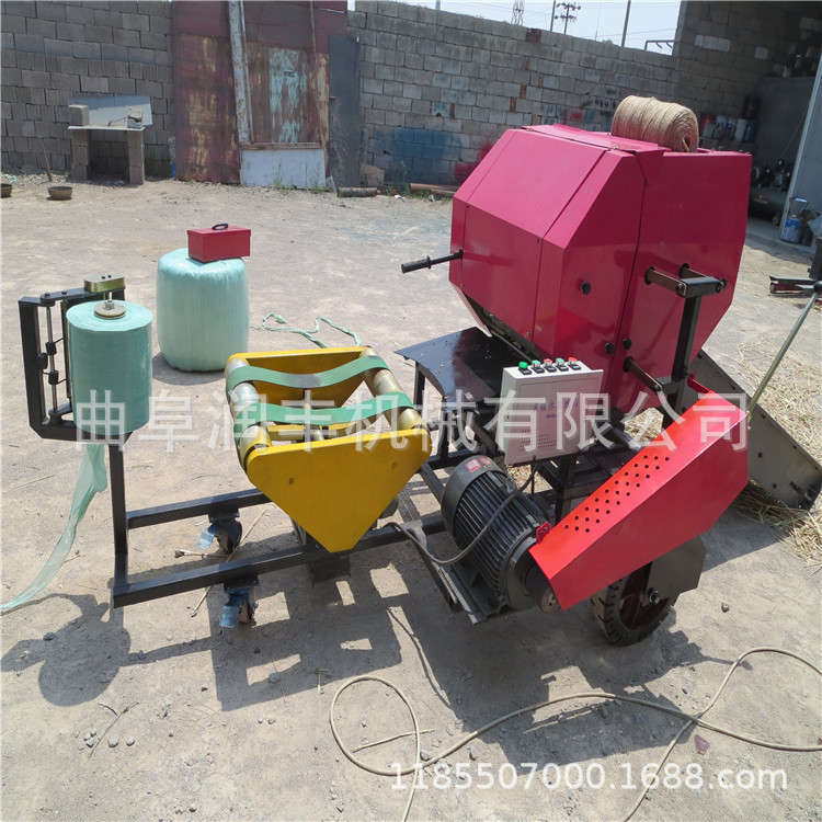 衡水稻草储存打包机 牛场打包机