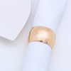 Cross -border new napkin buckle napkin ring western napkin round napkin buckle European and American hot sales manufacturers direct sales
