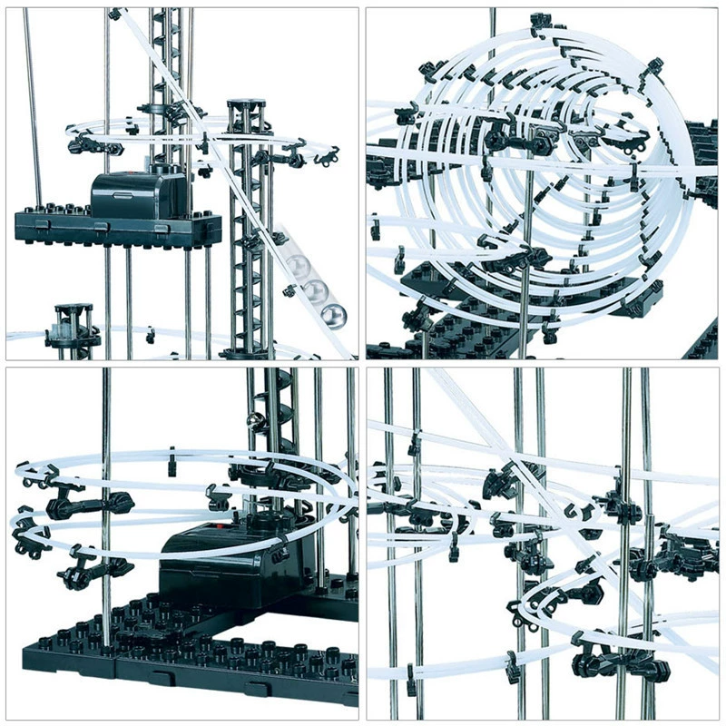Spacerail, конструктор космоса с рельсами, игрушка, американские горки, DIY, наука и техника