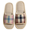 Summer slippers English style indoor, wholesale, cotton and linen