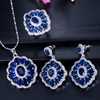 High-end set, jewelry, necklace, ring, earrings, Aliexpress, ebay, Amazon, 3 piece set, European style