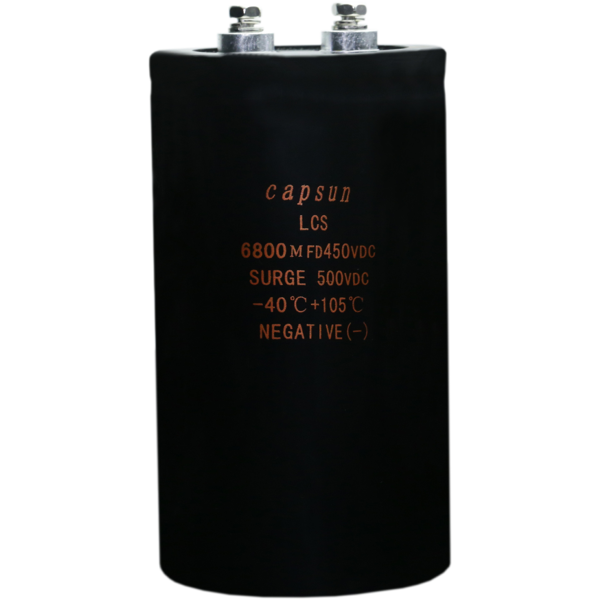 深圳电容厂家 450V6800uf水电站完全无人值守控制105度电解电容