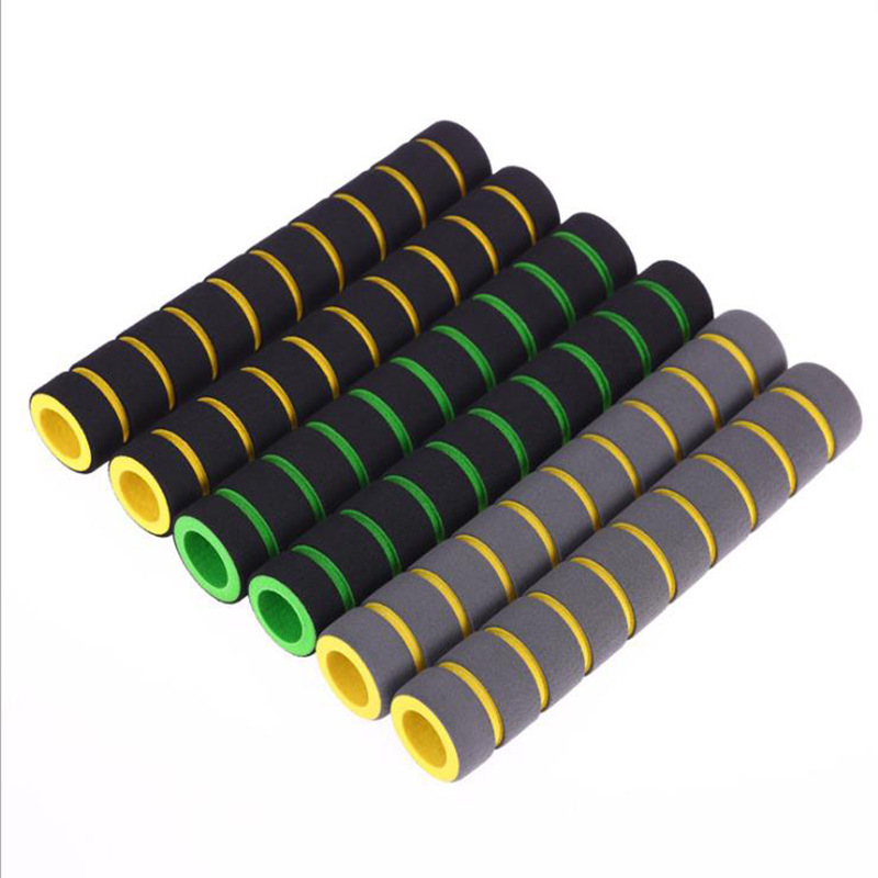 长度500软胶手柄套舒适握感EVA双孔发泡管防晒自行车配件表面可选