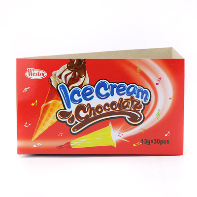 source Cotton candy chocolate packing Box Gray board Paper jam Box Special-shaped fold printing Food Packaging