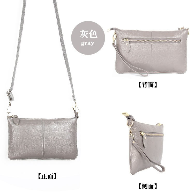 156g Weight Polyester Lining Material Zipper Closure Type Single Shoulder Strap Strap Type Envelope Bag, Shoulder Bag Bags Type Leather Material Solid Color Pattern Fashion Style Square Shape Royal Blue, Orange, Grey, Rose Red, Purple, Red, Green, Blue, Wine Red, Silver, Yellow, Black Color Small Size Small Leather Solid Color Fashion Zipper Envelope Bag Shoulder Bag 5