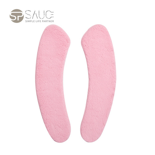Japanese thickened flannel toilet mat, cuttable and washable, single-sided soft velvet toilet mat