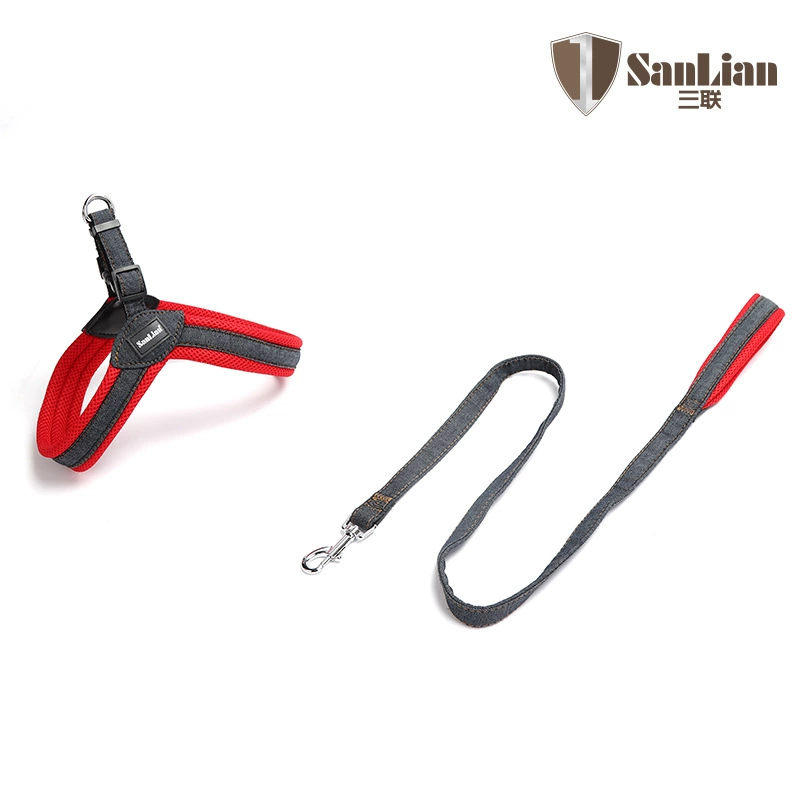Pujiang Sanlian трансграничная электронная коммерция для производителей нагрудного ремня для собак, взрывозащищенного тягового ремня для домашних животных