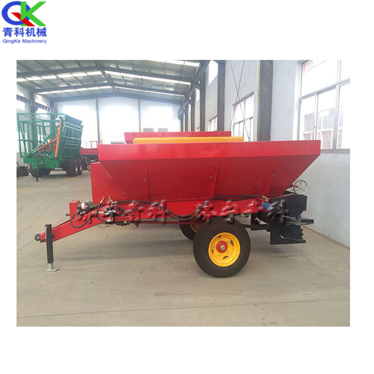 发酵粪肥撒肥车 小型2立方农家肥抛肥机 有机肥动物粪便撒施机