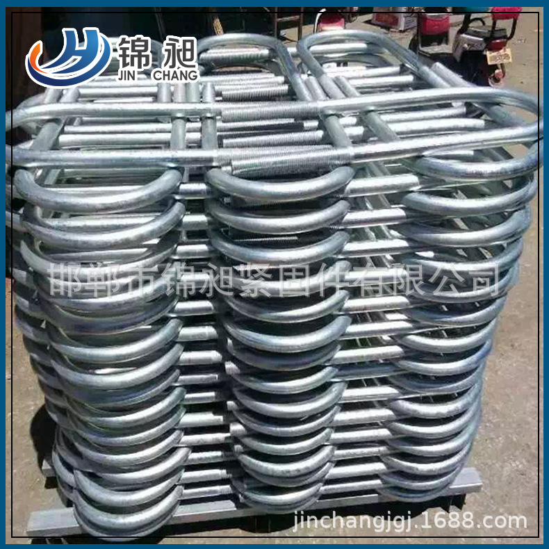 热销国标U型螺栓 建筑用U型管卡 4.8级U型丝