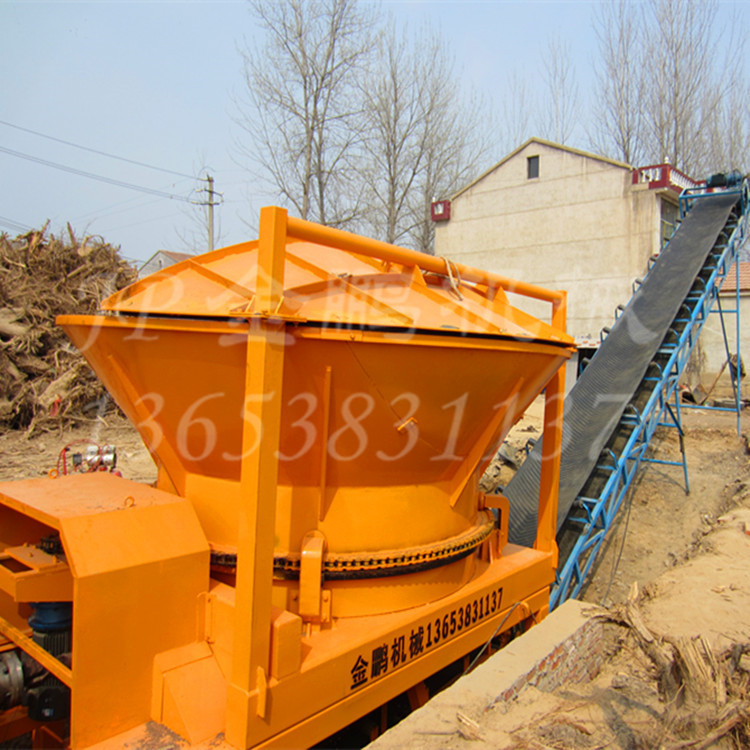 圆盘秸秆粉碎机 生物质综合破碎机 金鹏木材破碎机设备