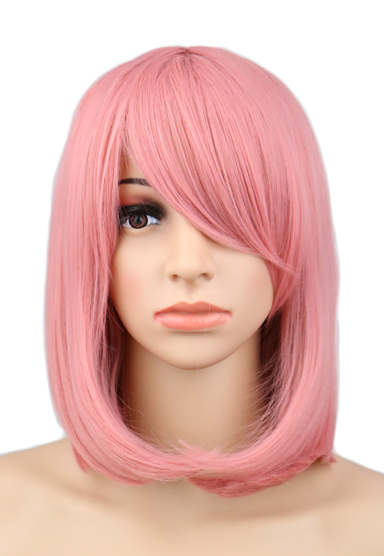 Wig cosplay pink anime cos wig high temperature wigs NHSQX496993