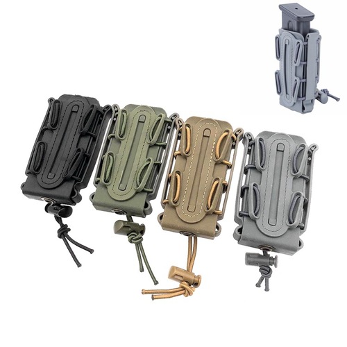 Outdoor tactical equipment 9MM magazine holder, scorpion magazine box, soft shell wearable belt accessory box