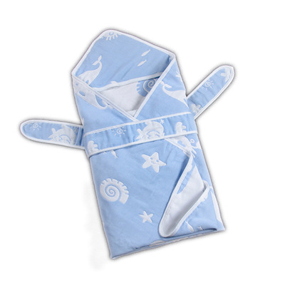 新生婴幼儿包被六层纯棉纱布抱被宝宝襁褓布包巾婴儿用品批发定制|ms