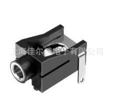 优质音视频插座  3.5MM耳机插座PJ3002B单声道 环保 耐高温