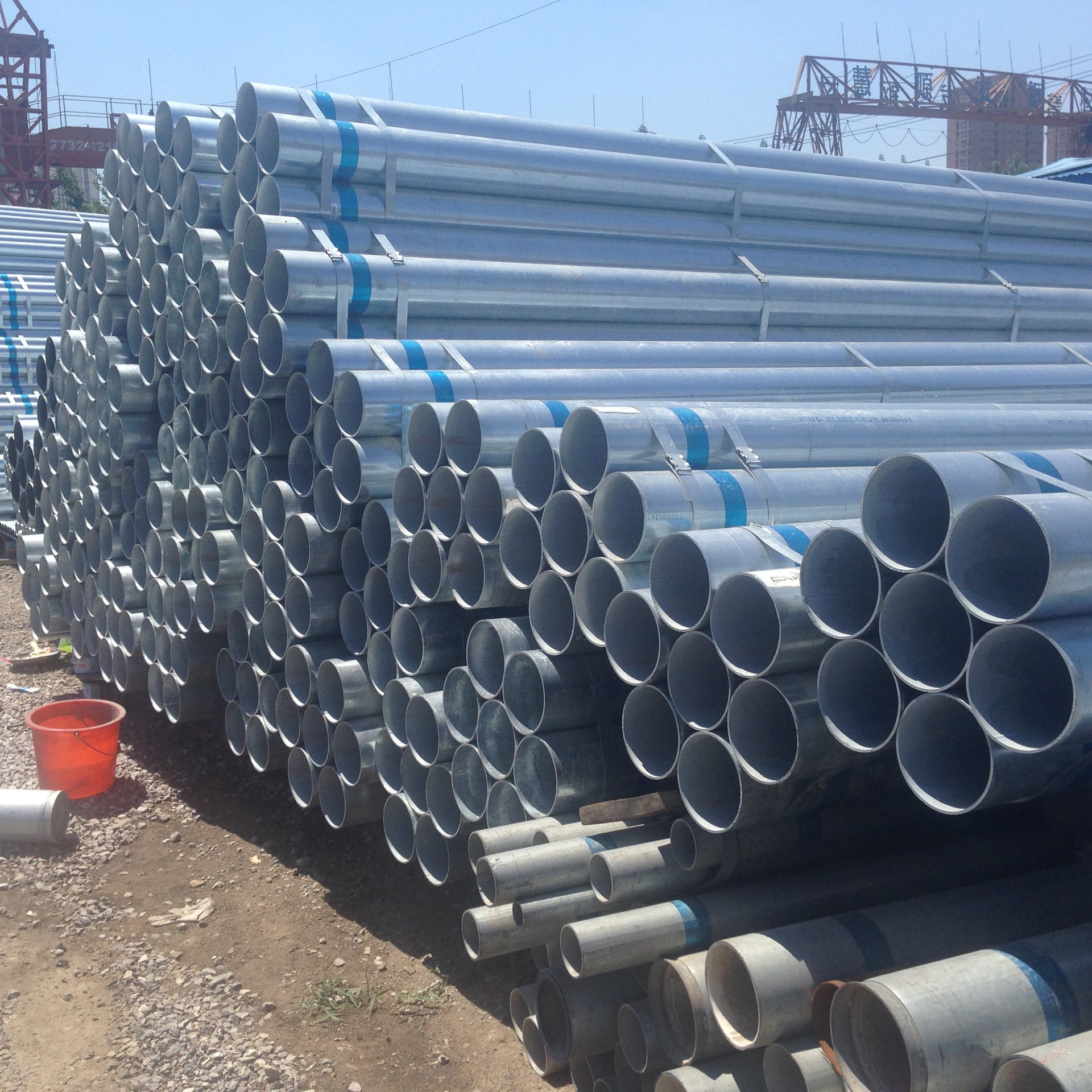 批發鍍鋅鋼管dn40 天津Q235B大棚鍍鋅管 國標鍍鋅管 大棚鋼管廠