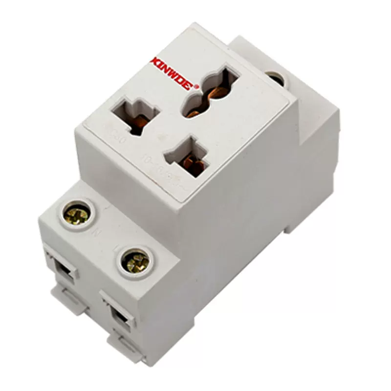 鑫威德AC30模数化插座  电源导轨插座 工业插座 三插16A多功能