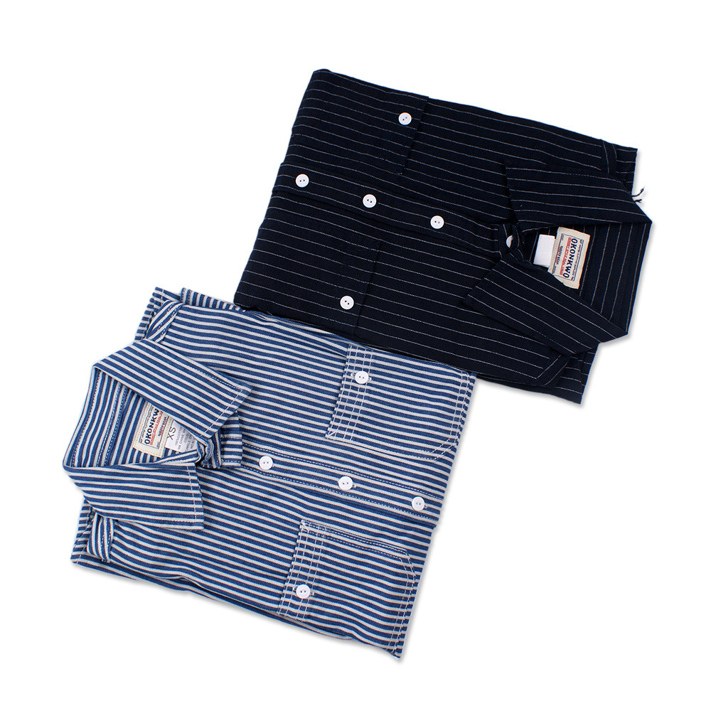 Men's Stripe Blouse Men's Clothing display picture 1