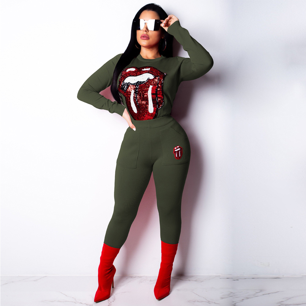 Costume femme en Pull en coton - Ref 3334965 Image 4