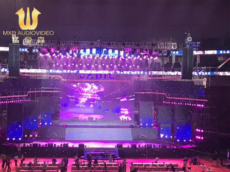 深圳专业户外大型演艺婚庆音响 双15寸舞台演出全频音箱