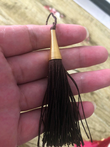 Tassel tassel diy handmade materials hanging tassel antique hanging curtain accessories hair accessories golden spring tassel