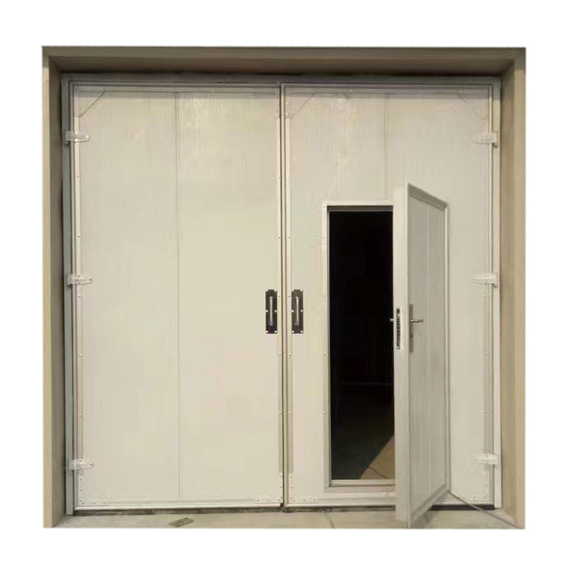 工业平开门 车间平开门 彩板大门 夹芯板门 平开保温门 粮库门