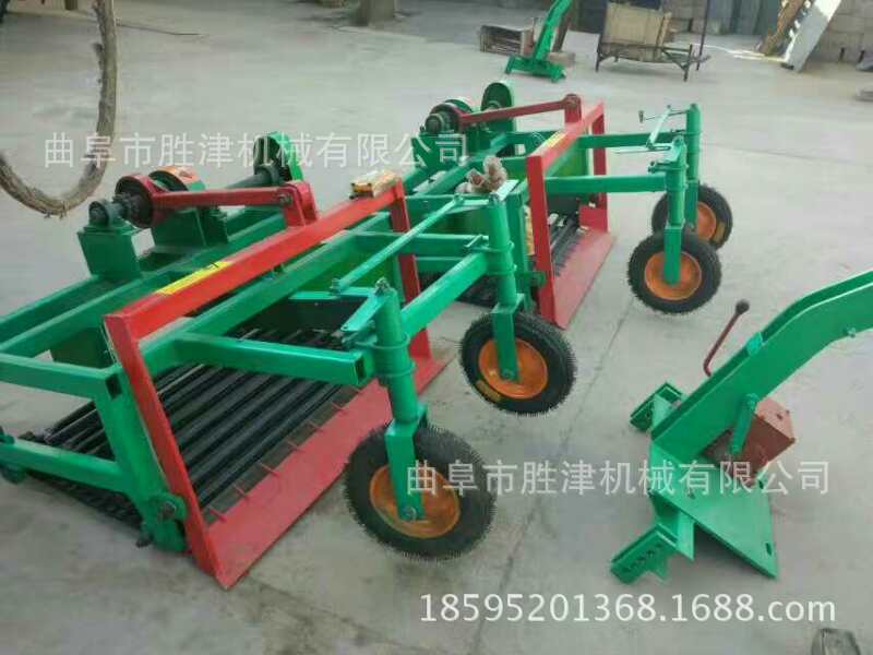 手扶式大蒜两行收获机大蒜收获机 不压蒜优质起蒜机厂家佛山
